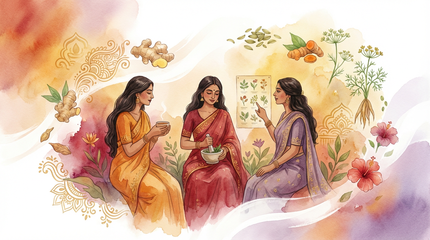 Ayurveda for Menstrual Health: Dosha-Balancing Guide