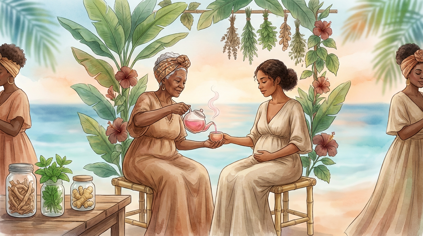Caribbean Bush Teas for Cramp Relief: Grandmother's Remedies