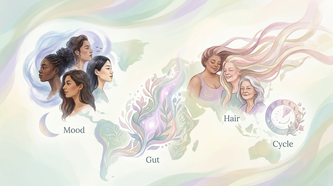 GLP-1 Side Effects in Women: Hair, Mood, Cycle, Gut — A Full Map