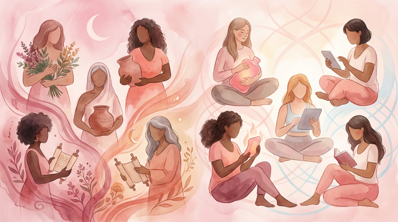 History of Period Pain Management: Ancient Remedies to Modern Solutions