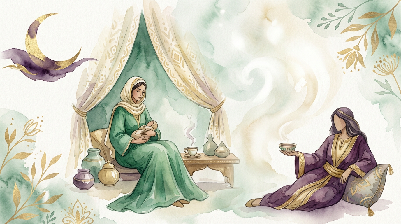 Islamic Postpartum Traditions: The Sacred 40-Day Rest (Nifas)