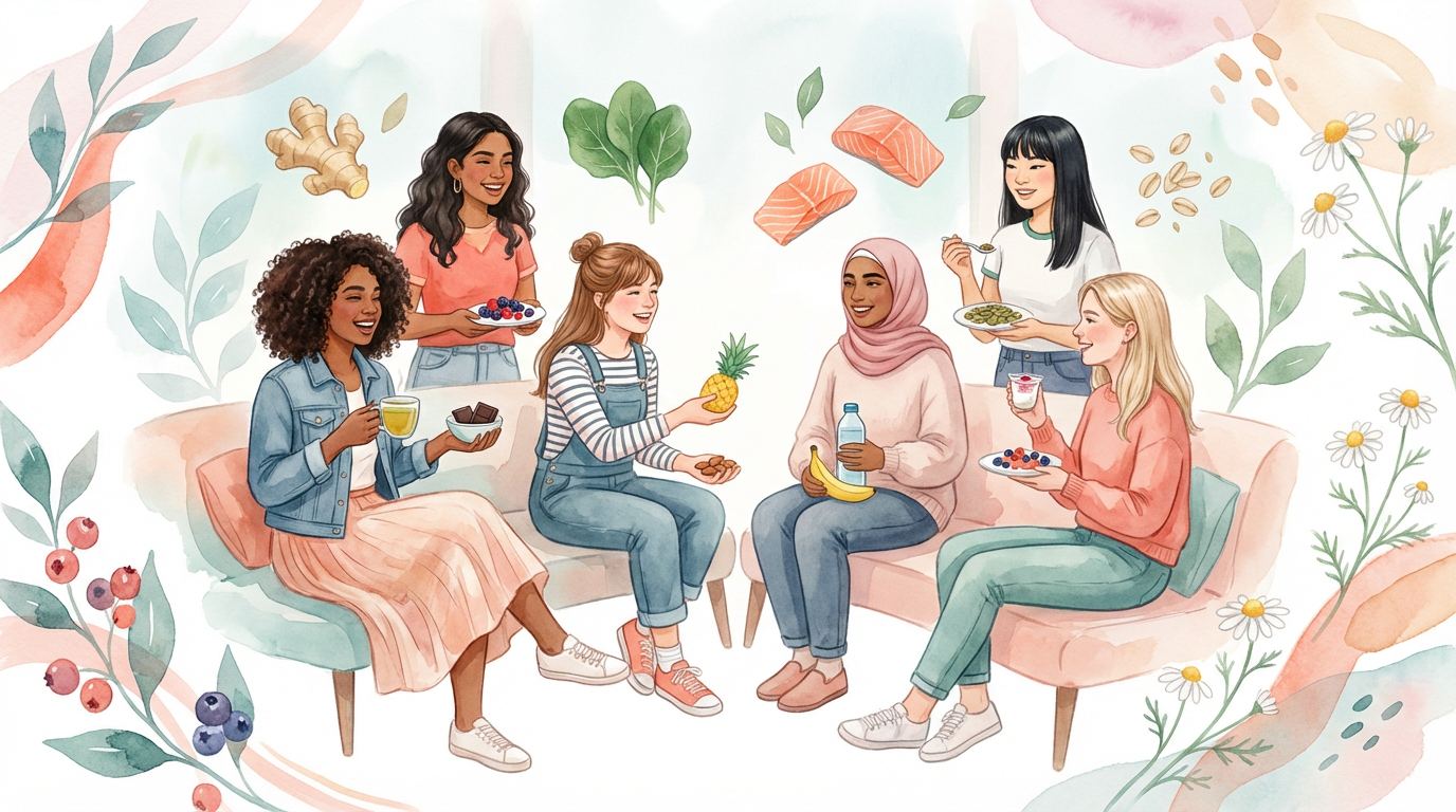Period Power: Snacks for Cramp Relief & Energy (Teen Guide)