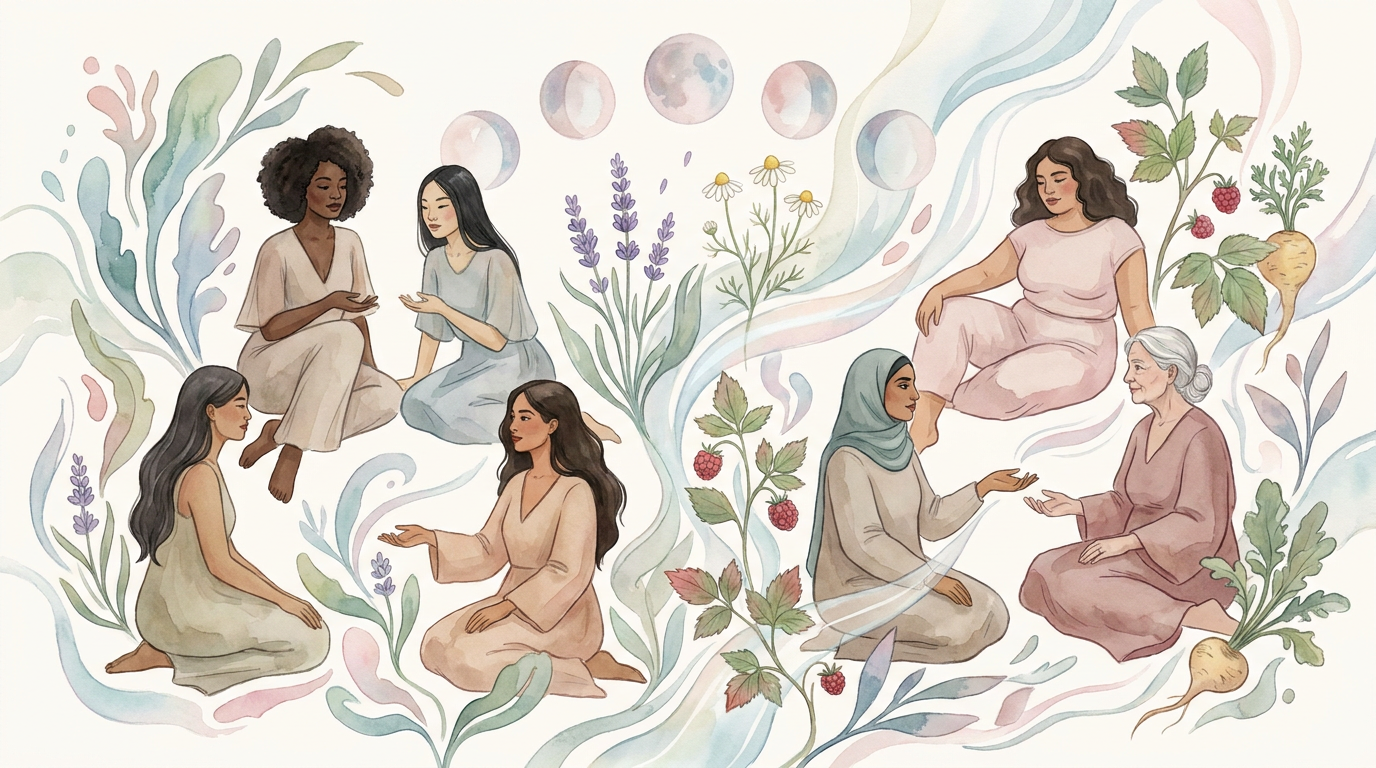 Traditional Plant Medicines for Cycle Wellness: A Respectful Educational Overview