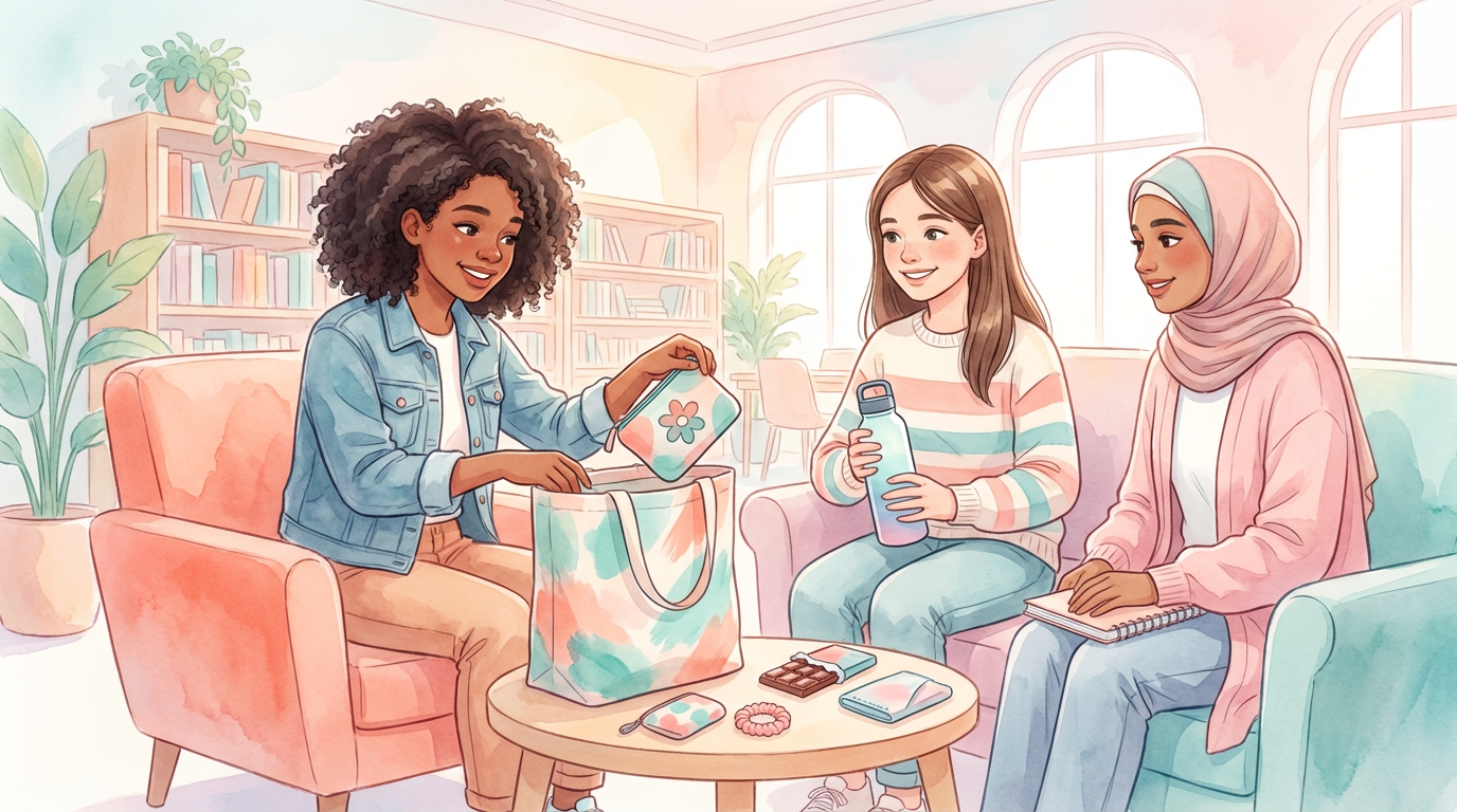 Your First Period Survival Kit: School Period Kit Essentials!